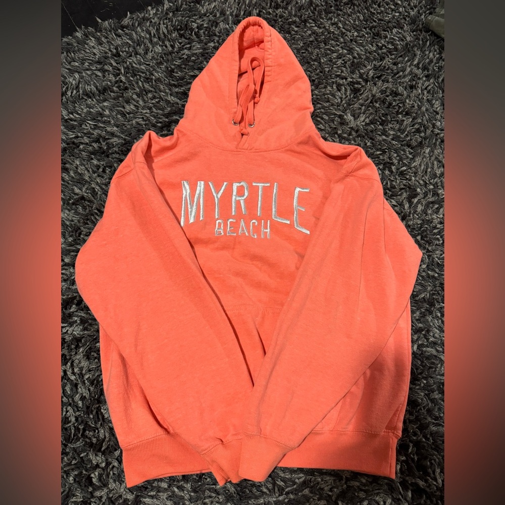 Women's Orange Hoodie
